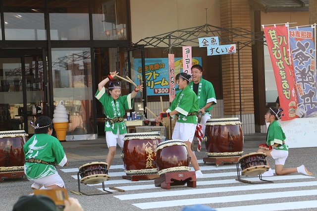 太鼓披露