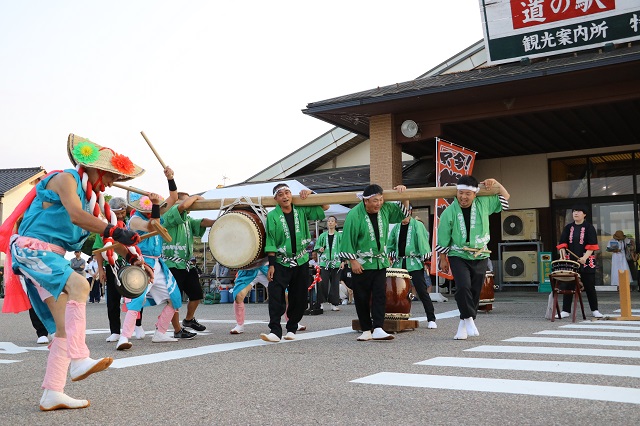 太鼓披露