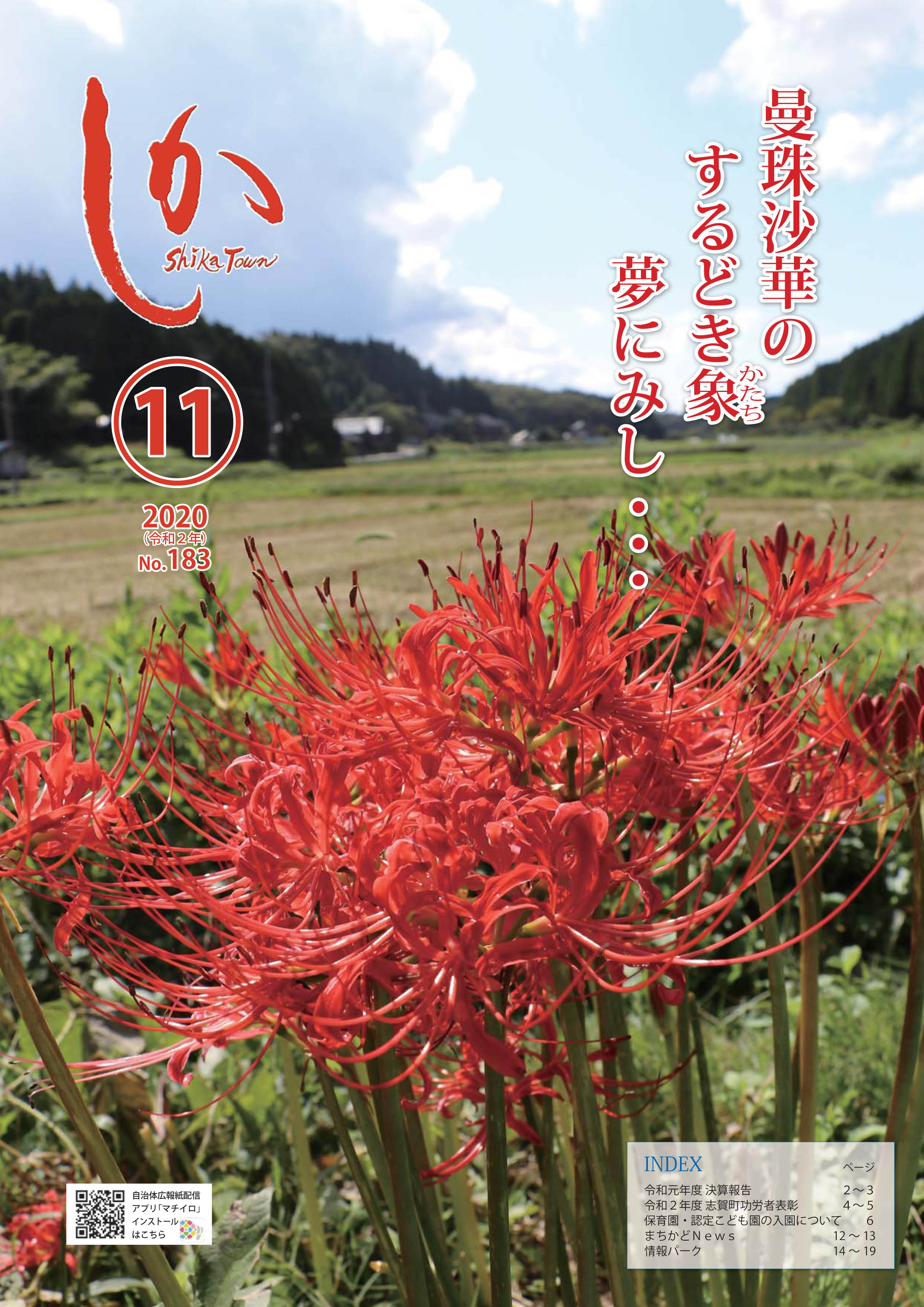 広報しか令和2年11月号の画像