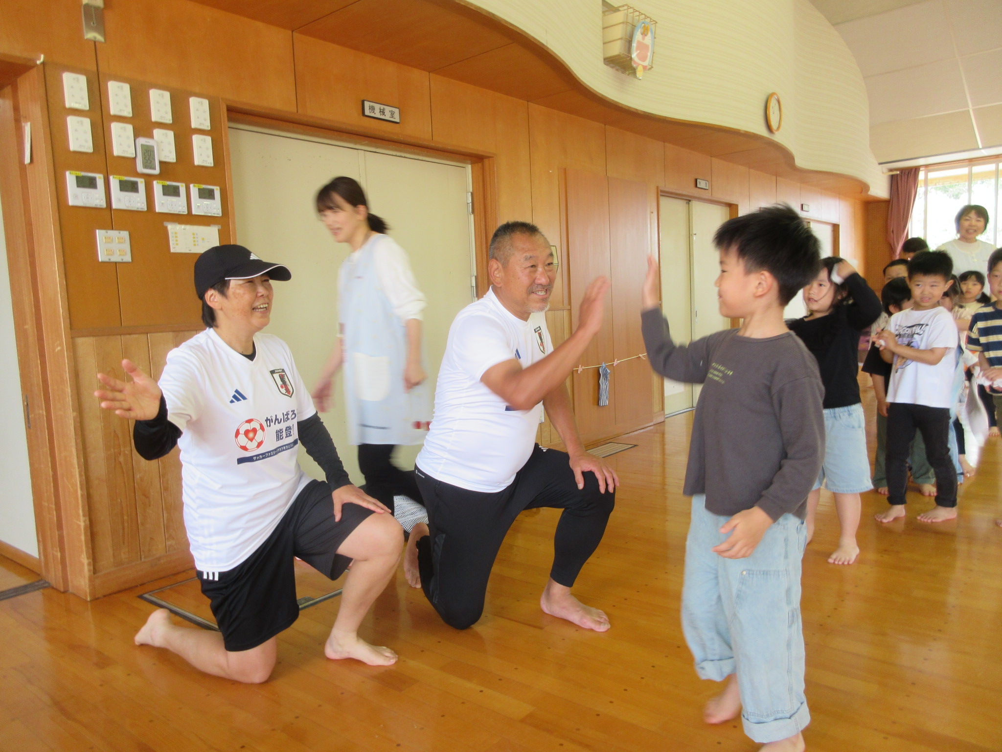 日本サッカー協会　運動教室（高浜保育園）の画像3
