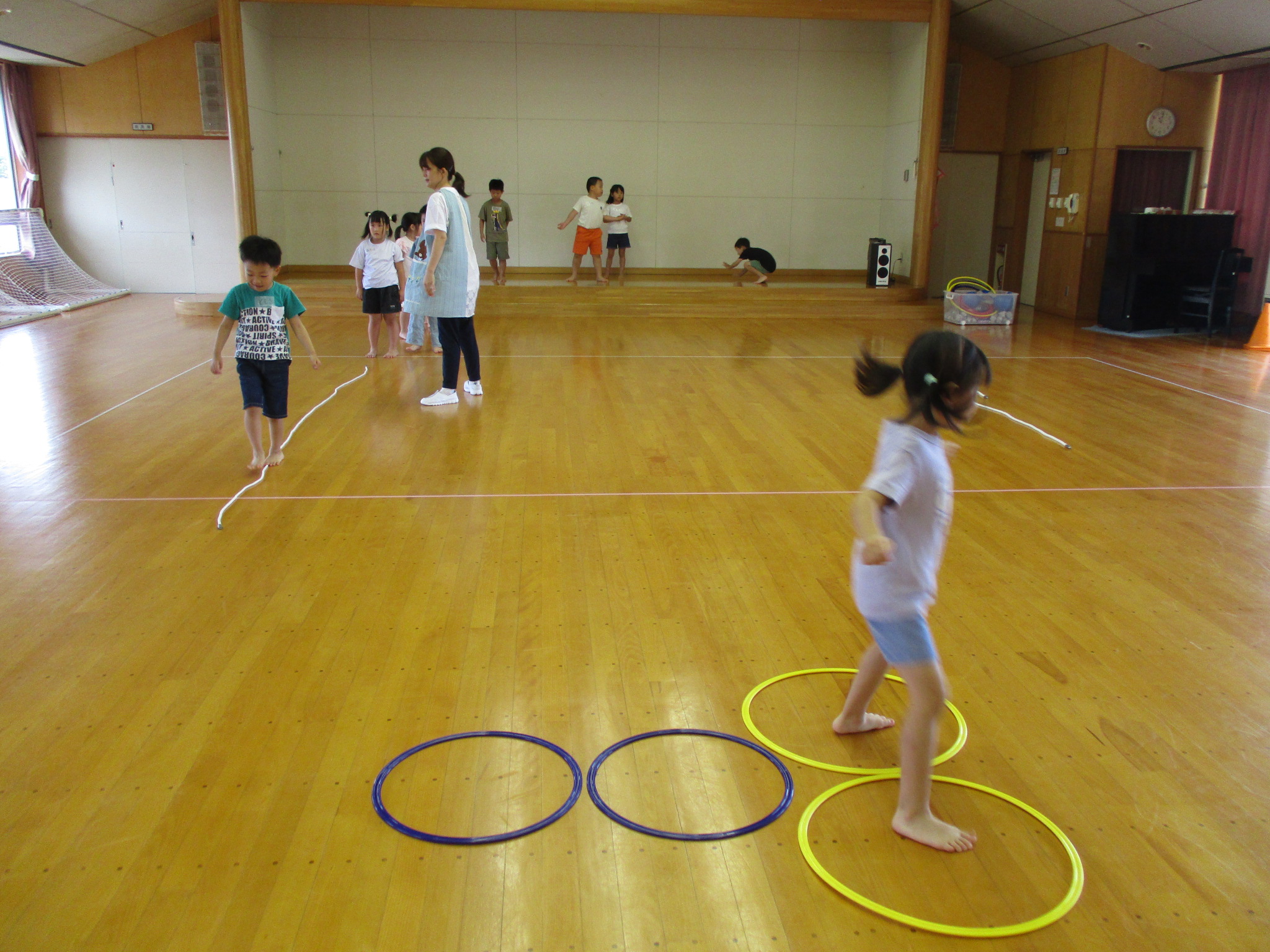 ひまわり　ケンケンパ