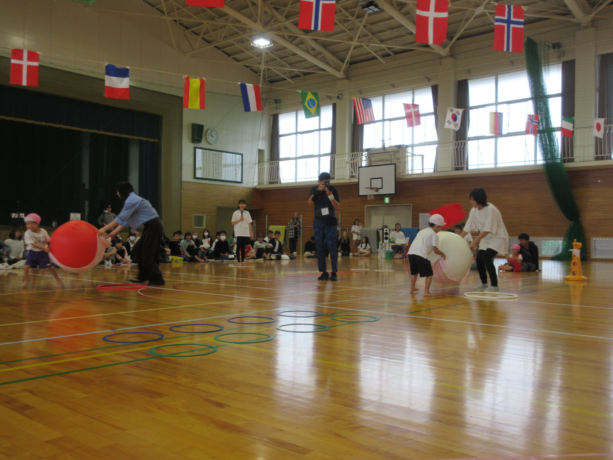 ばらぐみ親子競技