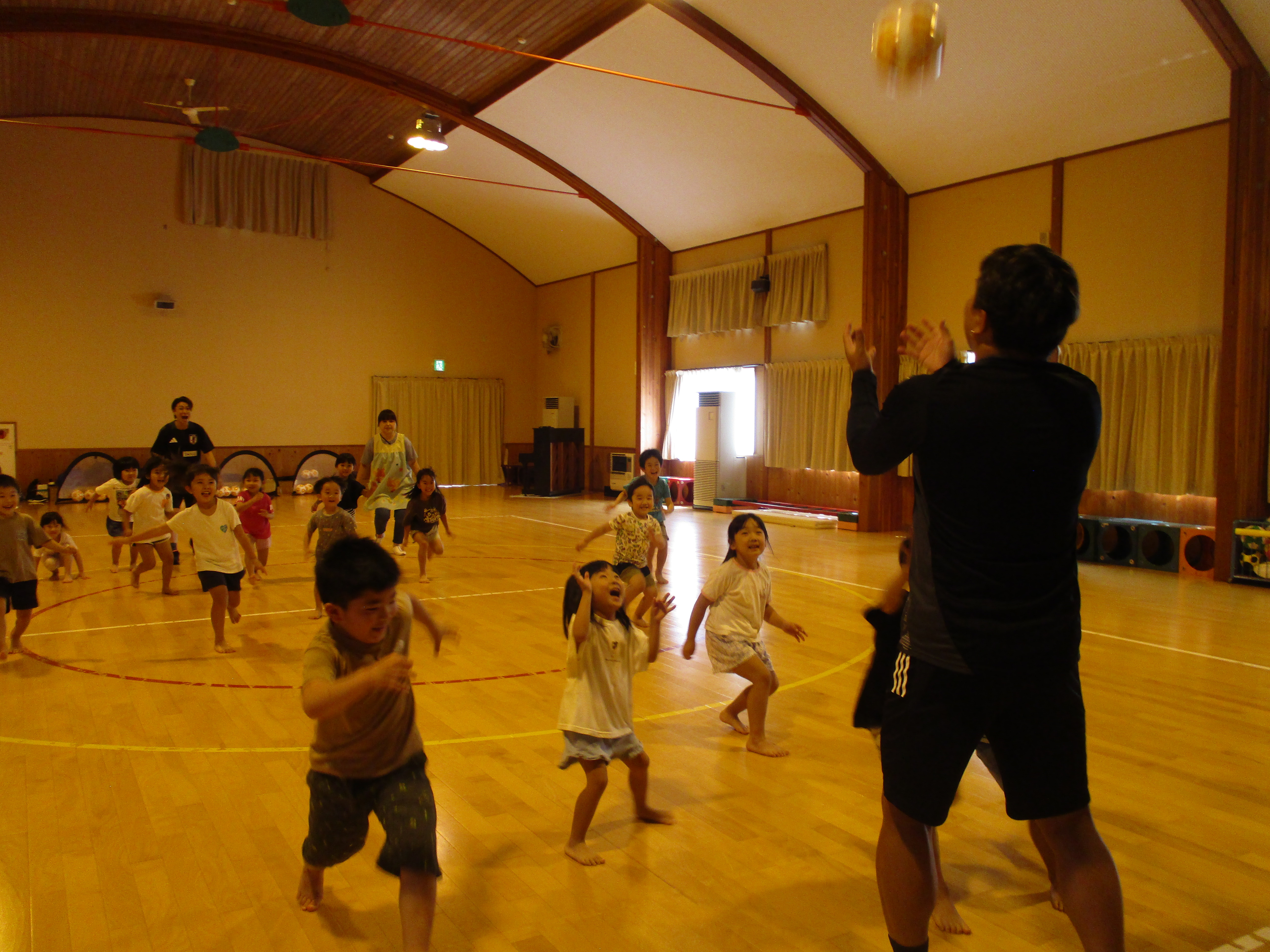 タッチできるかな