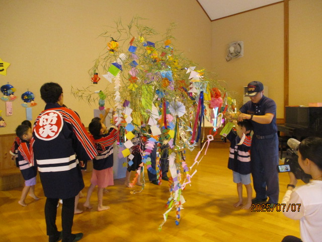 七夕集会（とぎ保育園）の画像3