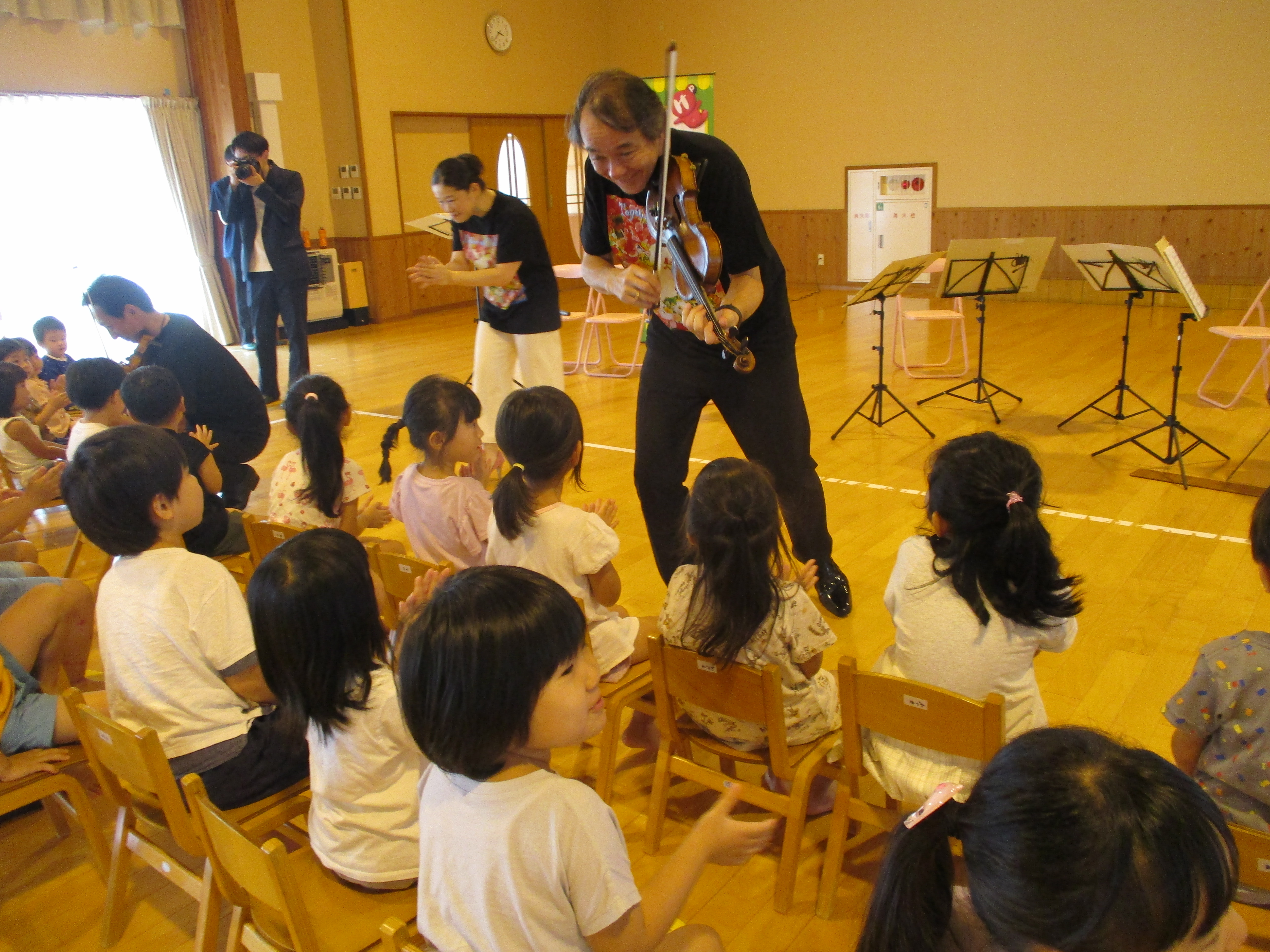 アンコールは近くで見れたよ