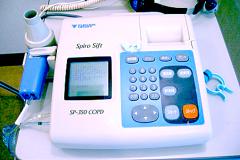 肺機能検査の画像