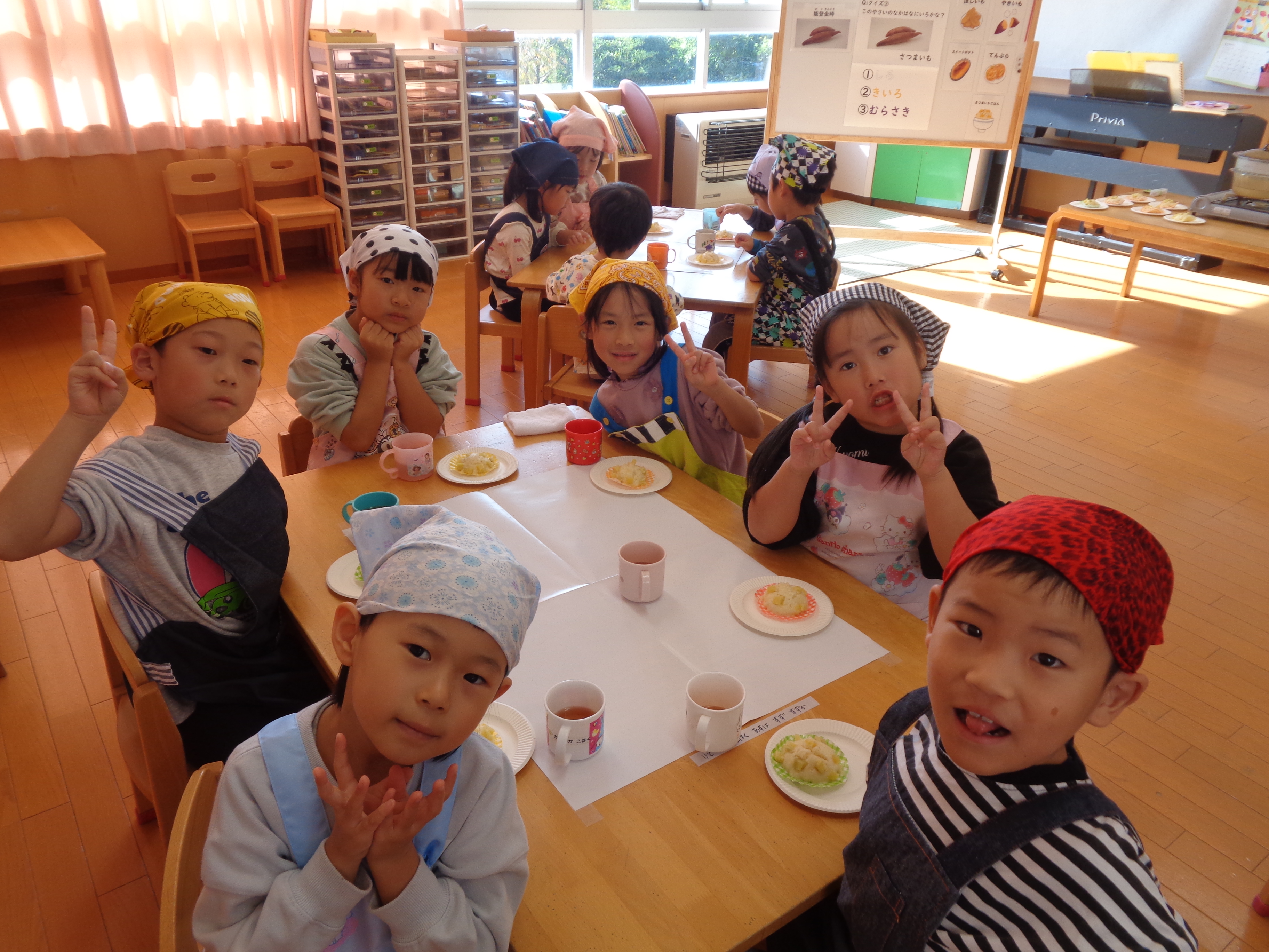 蒸しパンの完成！の画像