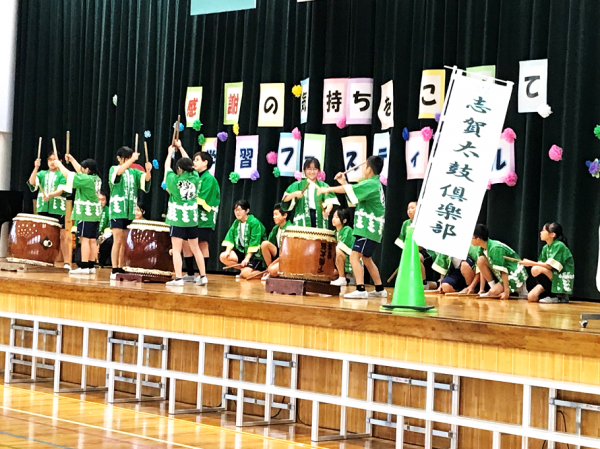 太鼓の様子