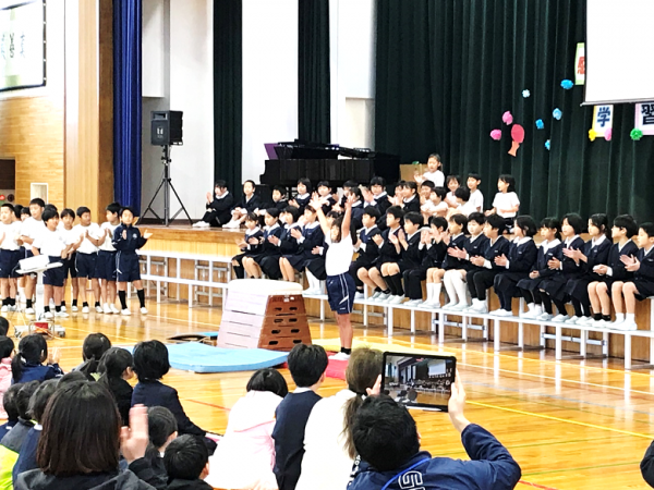 学習発表の様子