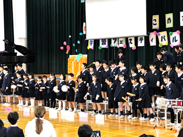 音楽パーティの様子