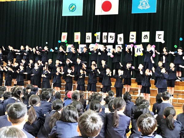 手話表現の様子