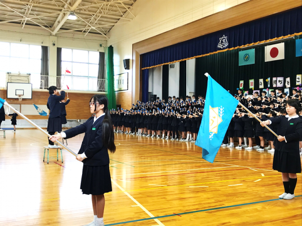 鼓笛演奏の様子