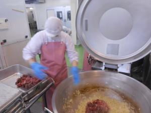 今日の献立調理