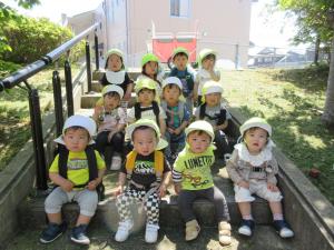 1、2歳児の集合写真